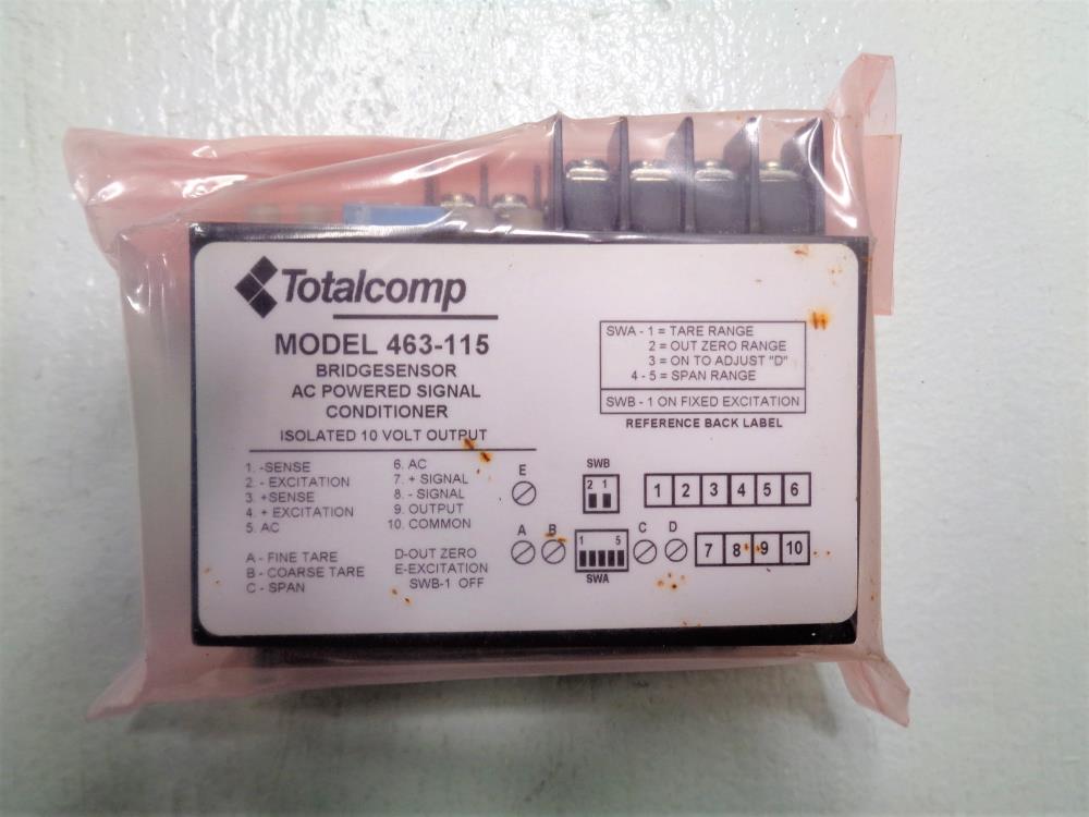 TotalComp Bridgesensor AC Powered Signal Conditioner 463-115